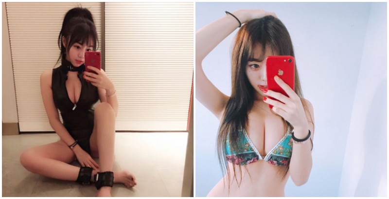 【博狗扑克】小隻馬果然還是大奶的好！「美乳小隻馬」米米穿上緊身皮衣，惹火曲線讓人愛如潮水！