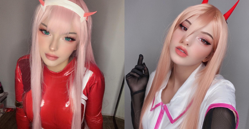 【博狗扑克】顏值逆天！正妹Coser頂天使美顏卻扮性感小惡魔　魅惑電眼極挑釁會勾人
