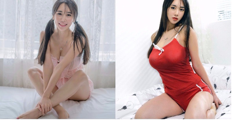 【博狗扑克】人間胸器！「甜心奶妹」乳球太沈重 肉彈威力猛到「沙發凹陷」好震撼