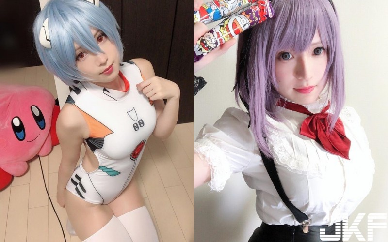 【博狗扑克】超色氣Coser赤木クロ化身「爆乳綾波零」　潮騷「繃奶緊身衣」百分百還原角色