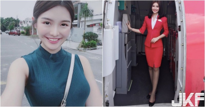 【博狗扑克】新加坡「美女空姐」人正身材好！斜背袋下「美乳現形」好兇猛！想跟她一起上天啦！