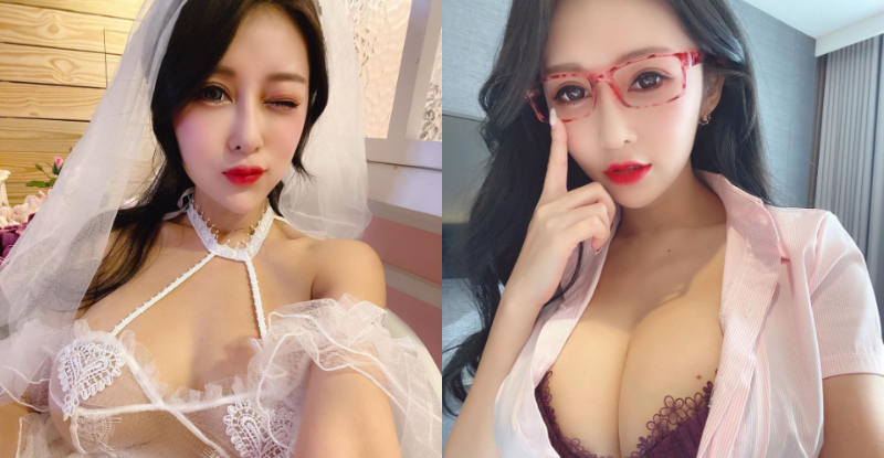 【博狗扑克】此婚必搶！兇猛正妹「安希Vicky」披白紗袒巨乳要出嫁，火辣新娘激發男粉必娶決心！