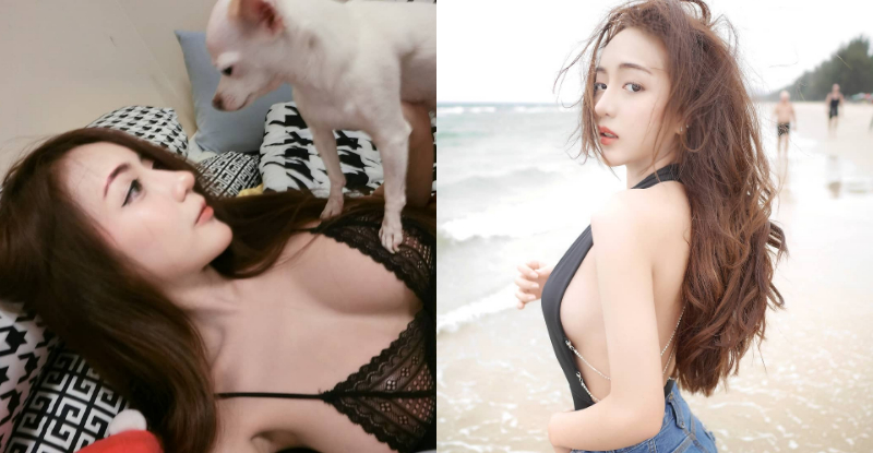 【博狗扑克】放開那隻狗！火辣「爆乳DJ」渾圓美乳被踐踏　「飽滿側乳」全露出太誘惑！