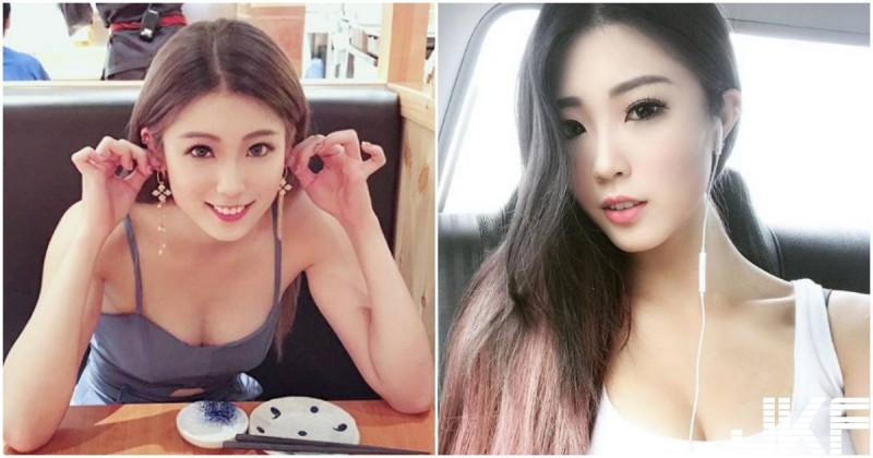 【博狗扑克】好辣！餐廳驚見「超低胸裝正妹」，原來是美豔爆乳超模！