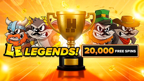 大发娱乐LE传奇锦标赛开启|Hacksaw Gaming资格赛,20,000次免费旋转奖励等你挑战 大发娱乐LE传奇锦标赛开启|Hacksaw Gaming资格赛,20,000次免费旋转奖励等你挑战