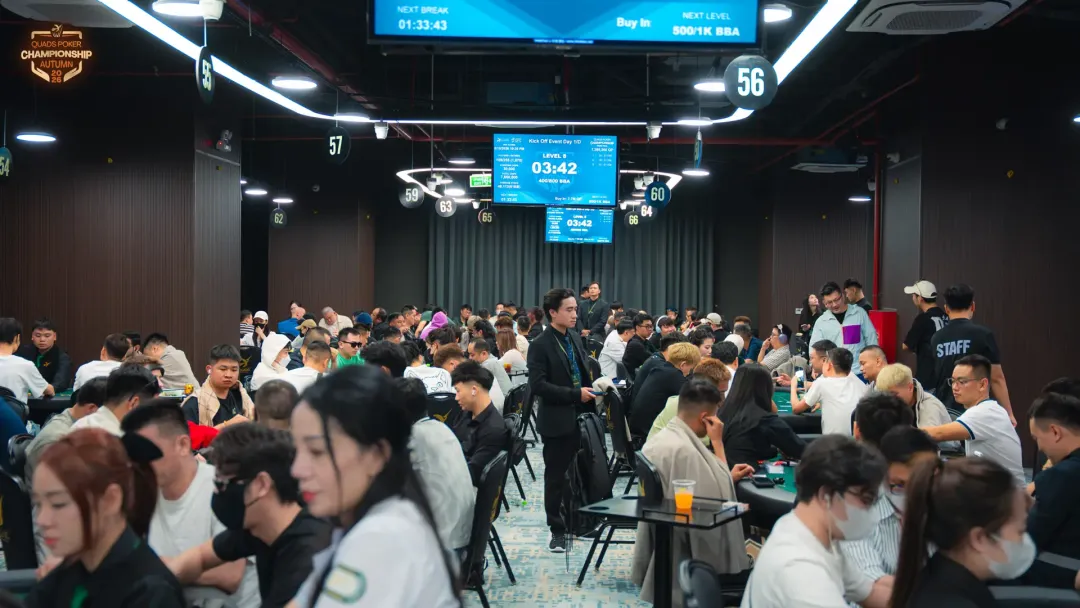 【EV扑克】2026QPC秋季赛｜超千人次竞逐！国人选手Wang Longfei上演一穿二强势登顶开幕赛王座，张奇隆揽下亚军！至尊超豪赛今日决战！