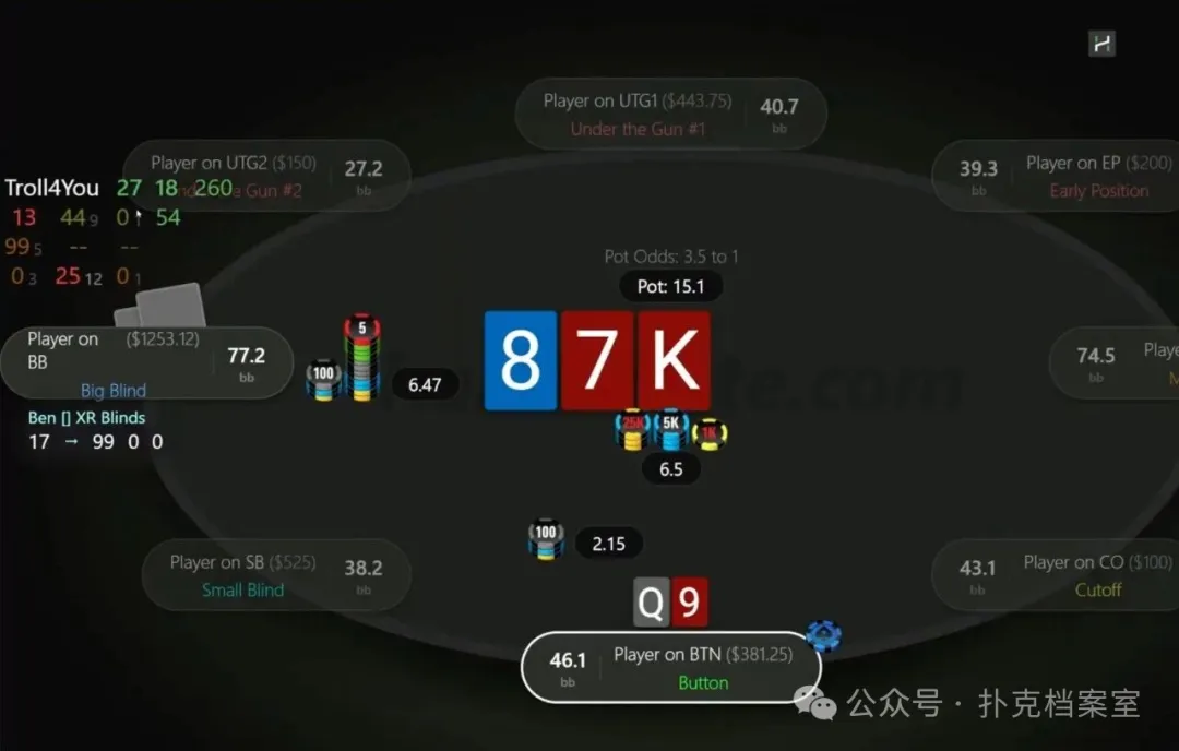 【EV扑克】被疯狂check-raise折磨？WSOP线上主赛冠军：别怂，用3-bet反杀他