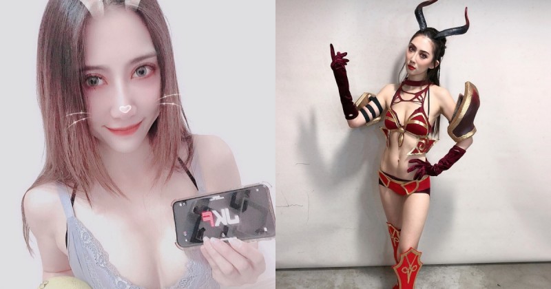 【博狗扑克】電眼女神「潘小盈」化身痛苦女王！兇猛窈窕的火辣曲線，能看不能摸真的讓人很痛苦！