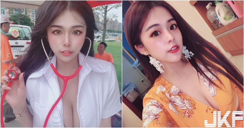 【博狗扑克】「兇猛小護士」報到！Teresa路邊火辣義診，網友瘋求：幫我打針吧