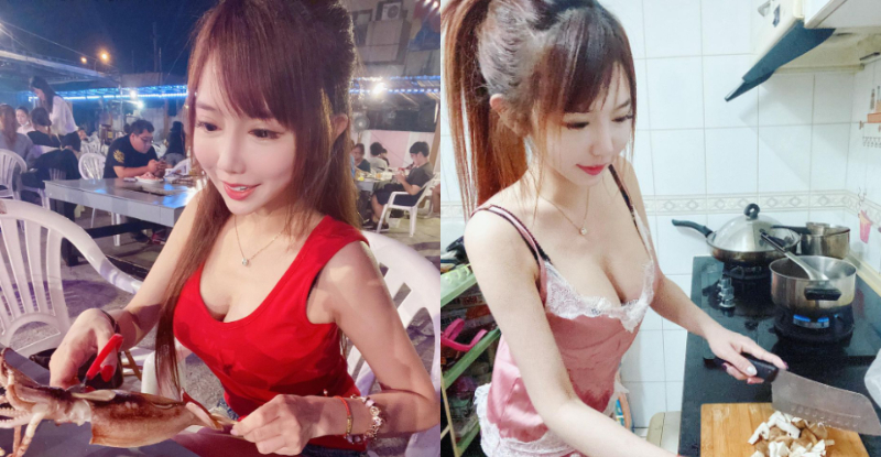 【博狗扑克】做老婆剛好！「蔡粉粉」廚房狂掏「稚嫩美奶」，賢慧煲湯司機都想娶回家！