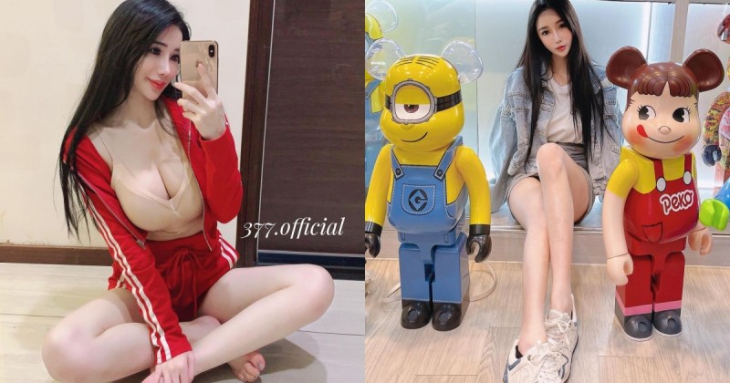 【博狗扑克】運動風也很辣！「沈琪琪」在家自拍秀爆乳美腿，兼任網拍老闆娘！
