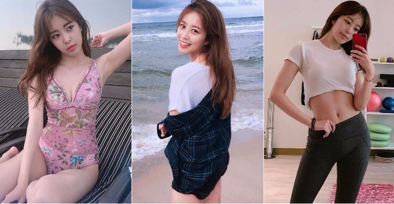 【博狗扑克】長腿正妹「爆乳」打羽球，挺雙峰「正面接招」戰況太激烈！太多球看得頭昏眼花