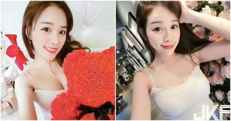 【博狗扑克】超渾圓上圍！性感正妹「事業線好深長」，自拍美照讓人著迷！