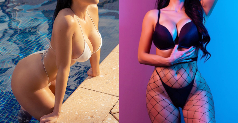 【博狗扑克】肉彈戰車！妹子「家庭號乳量x美式大蜜桃」前後雙殺　狂派肉感太衝擊