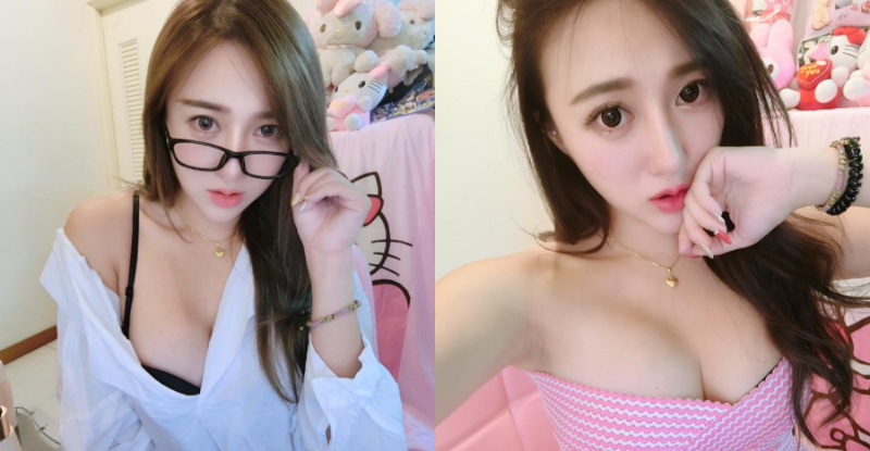 【博狗扑克】壞壞「美乳OL」下班解放制服！上衣敞開「雪白人字奶」掉出來了！