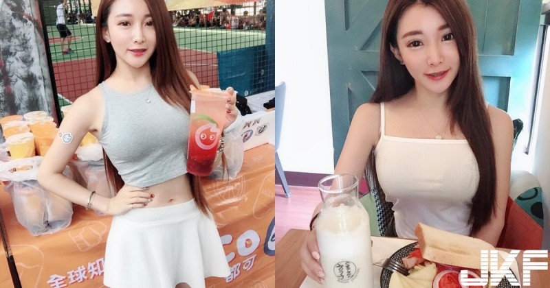 【博狗扑克】神正coco女郎找到了…「巨乳蟻腰」打卡甜食店，果然是火辣小螞蟻～
