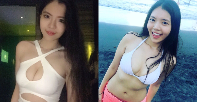 【博狗扑克】清新妹子「雄偉實力」深藏不露　比基尼太火辣！兩顆嫩乳又大又圓…
