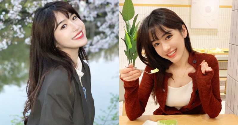 【博狗扑克】甜美正妹「吃冰時讓好身材現形了」，「搶眼的胸型」比食物還誘人！
